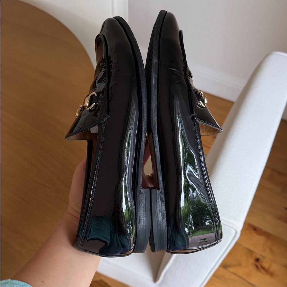 Gucci Jordaan Horsebit patent leather loafers women’s  39.5 or 9.5 - Picture 11 of 14
